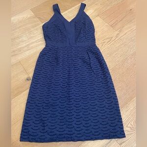 Old Navy Navy Blue Cotton Dress